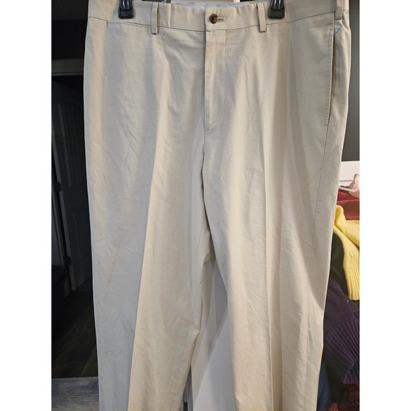 Brooks Brothers Other - Brooks Brothers Mens Khaki Chino Pants Straight Fit W38 L30 Cotton KY Derby Wear